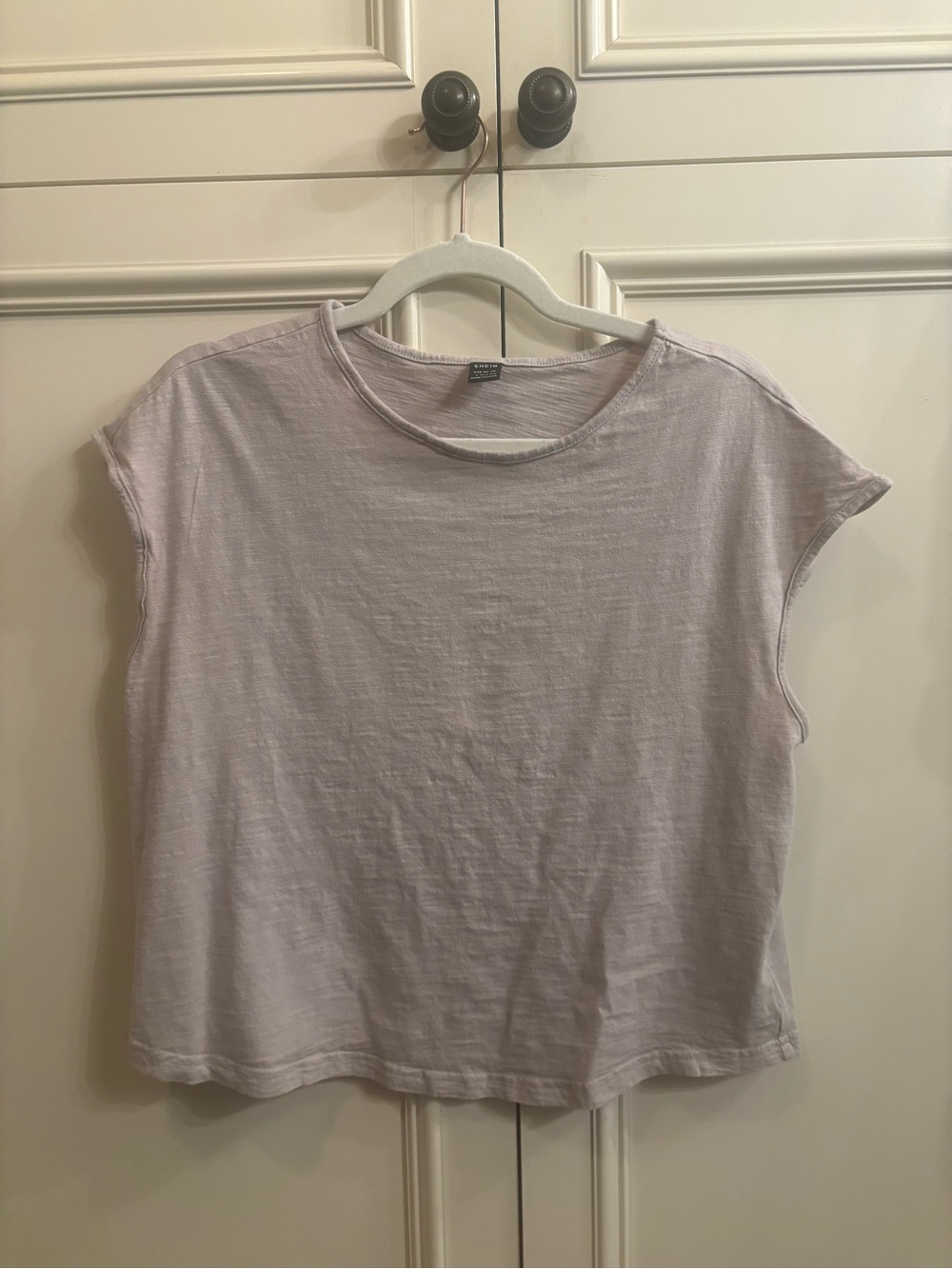 SHEIN Light Beige Wide-Leg Lounge Pants - Picture 3 of 10